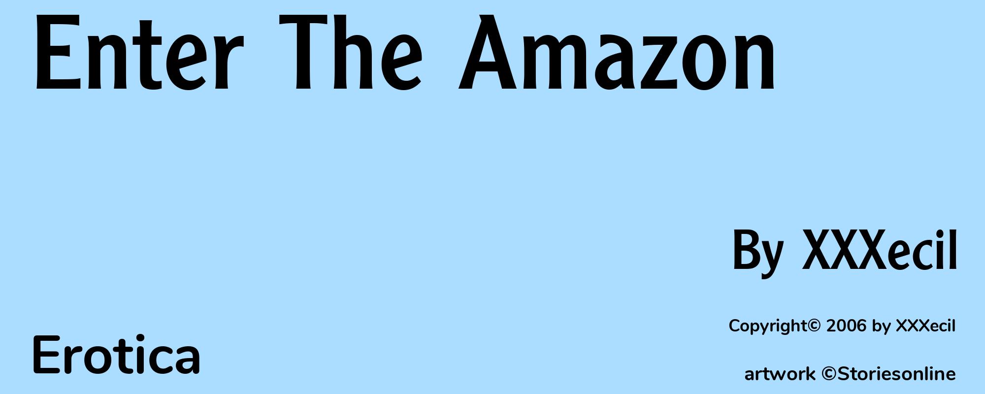 Enter The Amazon - Cover