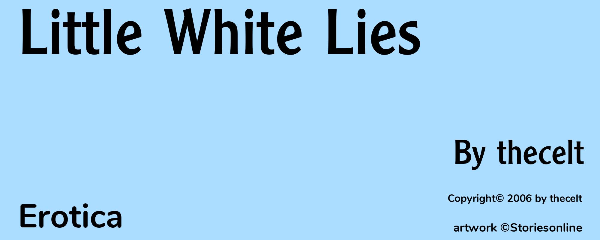 Little White Lies - Cover