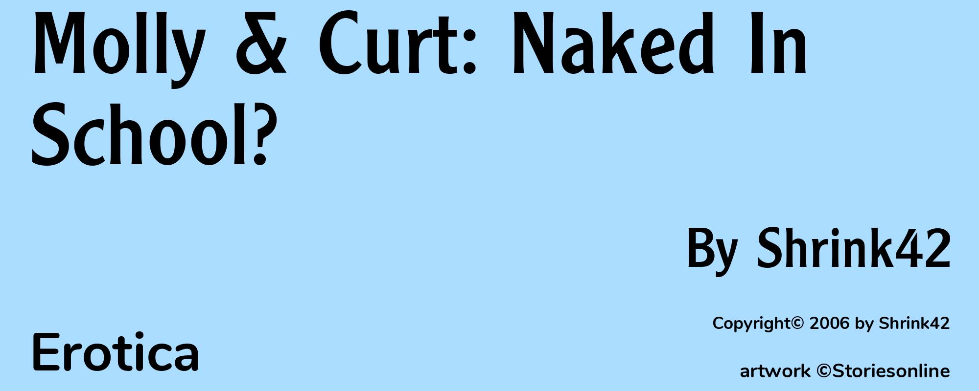 Molly & Curt: Naked In School? - Cover