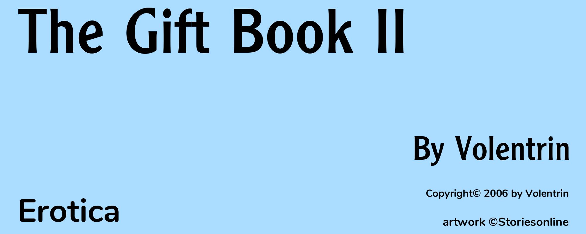 The Gift Book II - Cover