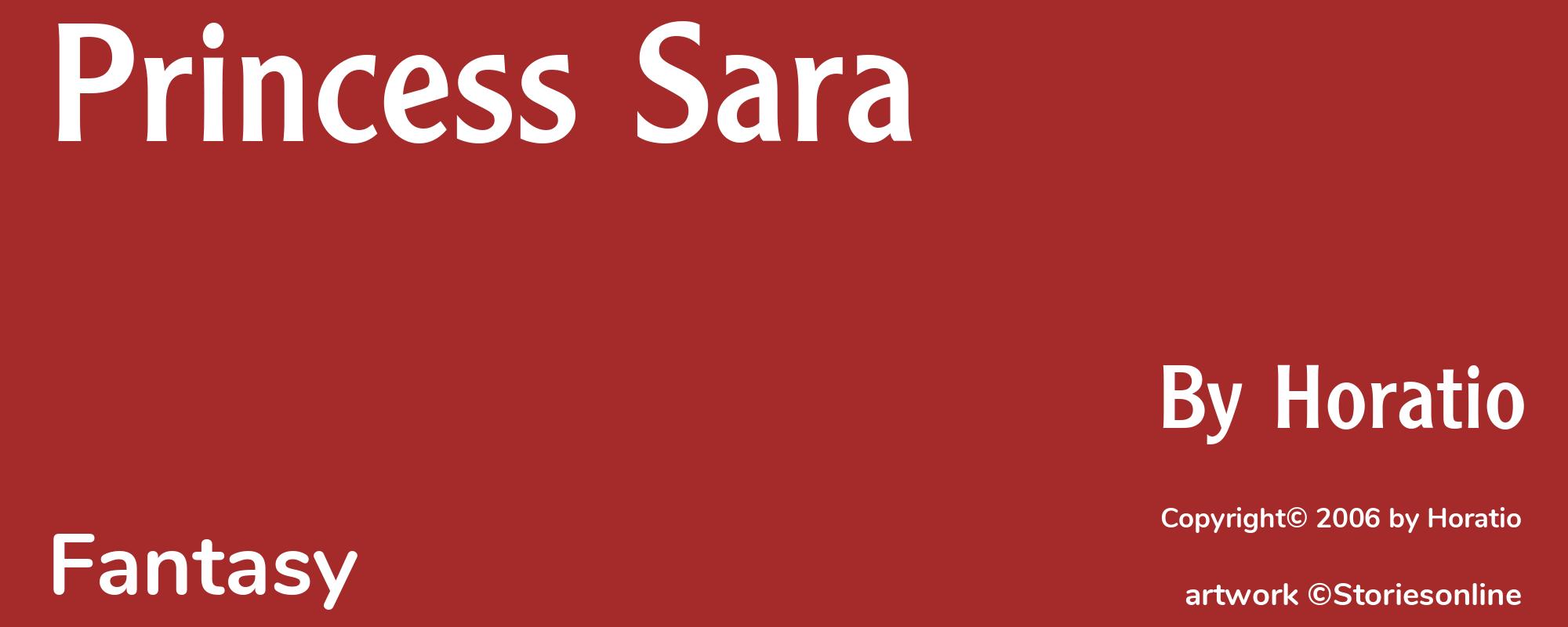 Princess Sara - Cover