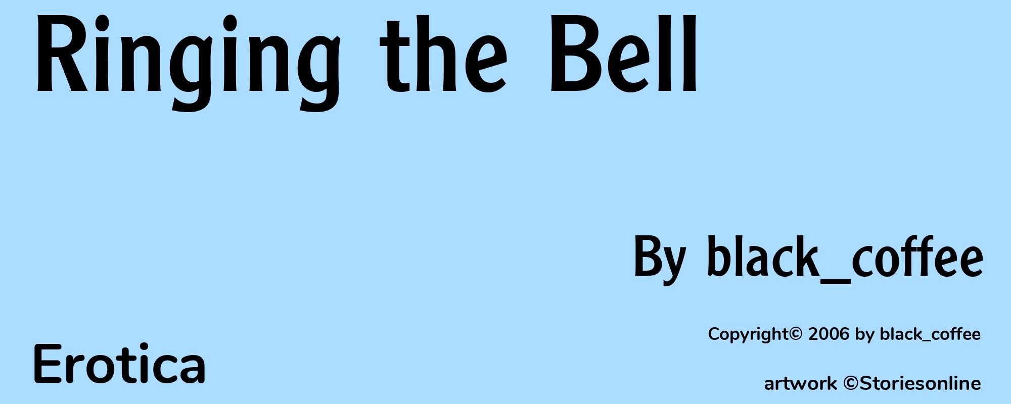 Ringing the Bell - Cover