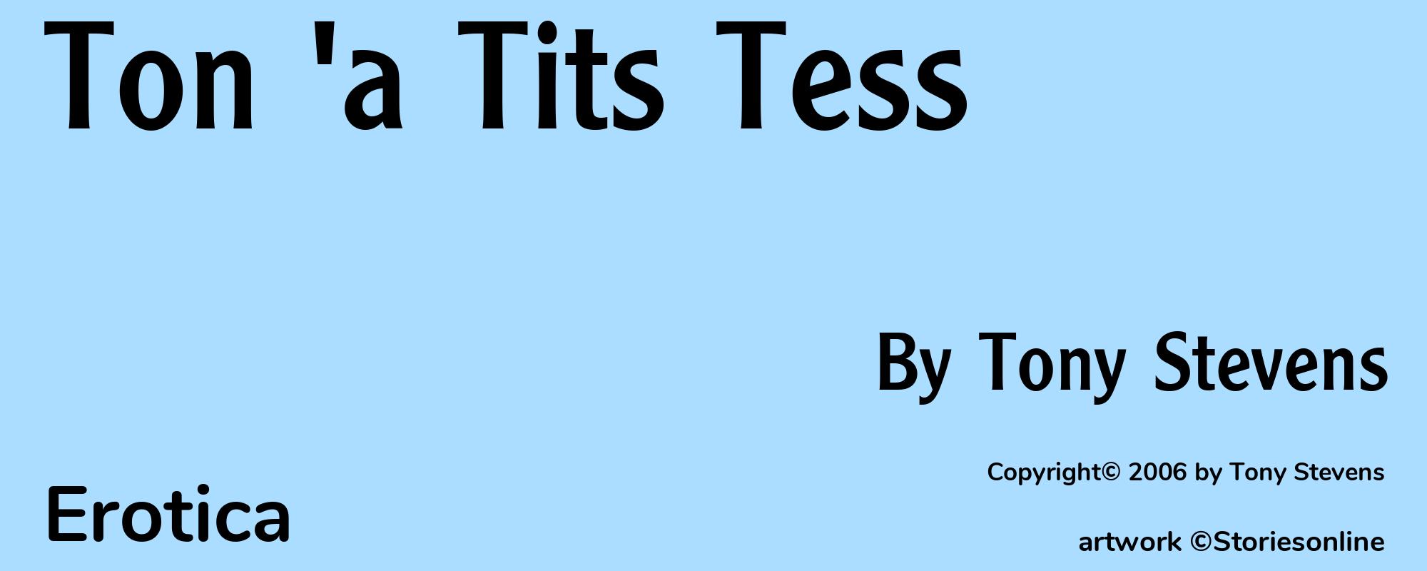 Ton 'a Tits Tess - Cover