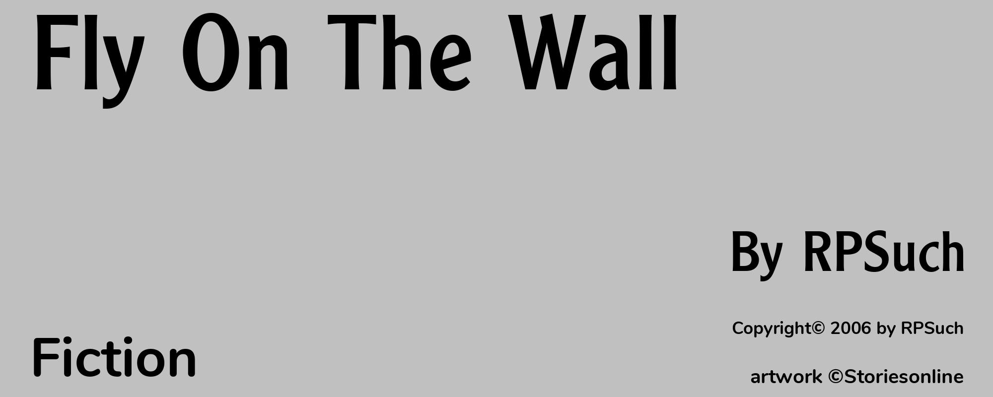 Fly On The Wall - Cover