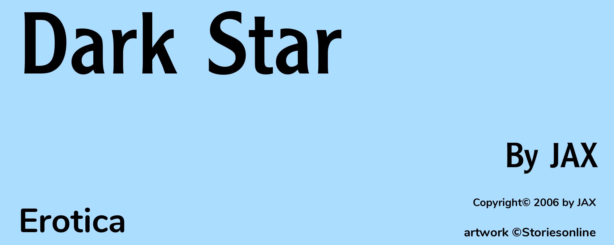 Dark Star - Cover