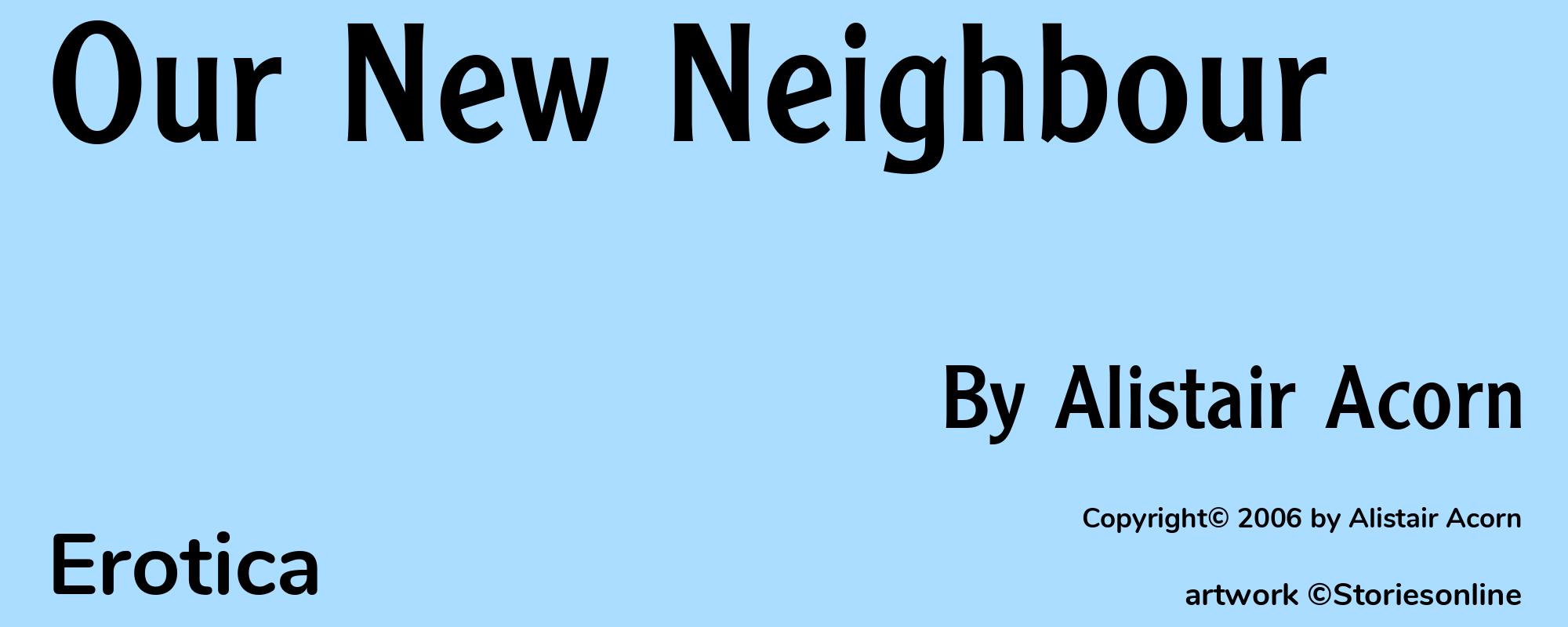 Our New Neighbour - Cover
