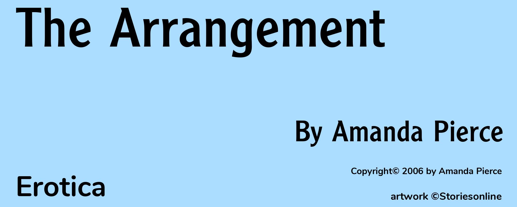 The Arrangement - Cover