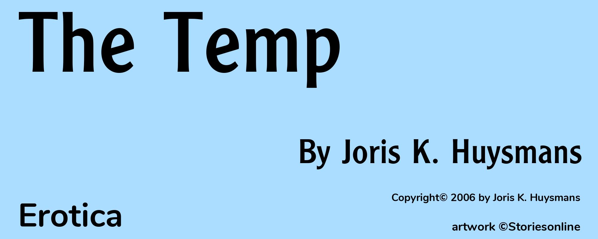 The Temp - Cover