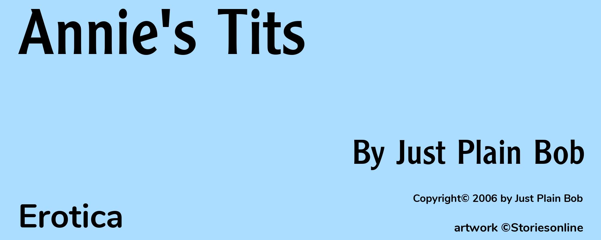 Annie's Tits - Cover