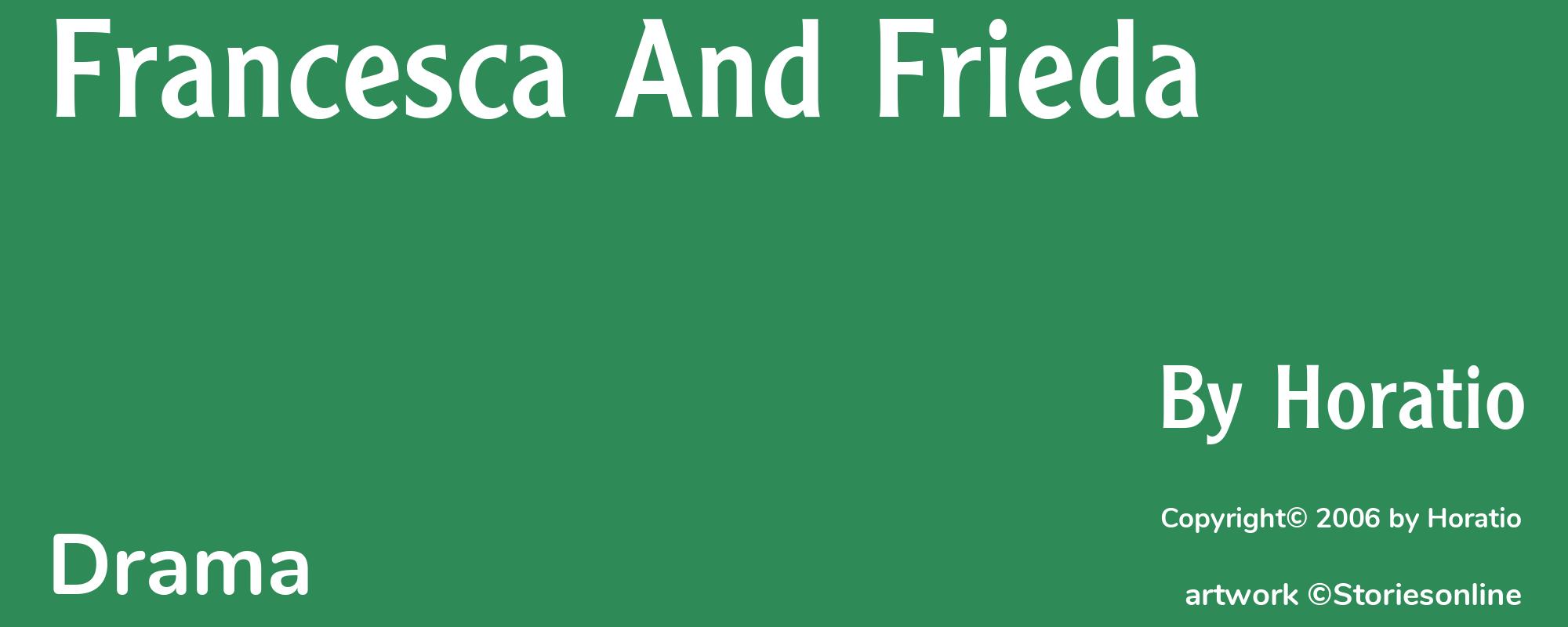 Francesca And Frieda - Cover