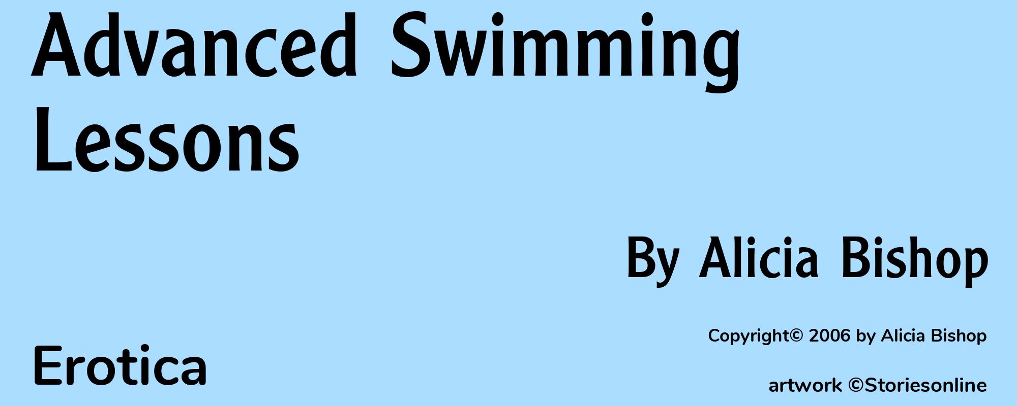 Advanced Swimming Lessons - Cover