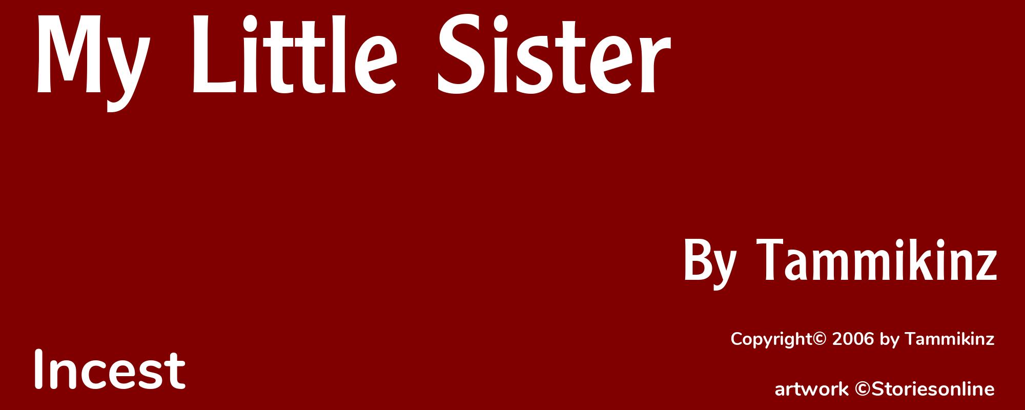 My Little Sister - Cover