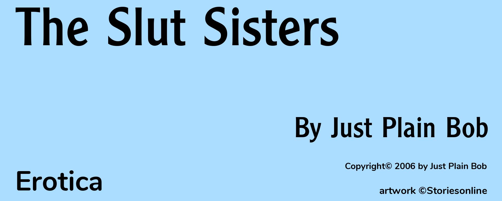 The Slut Sisters - Cover