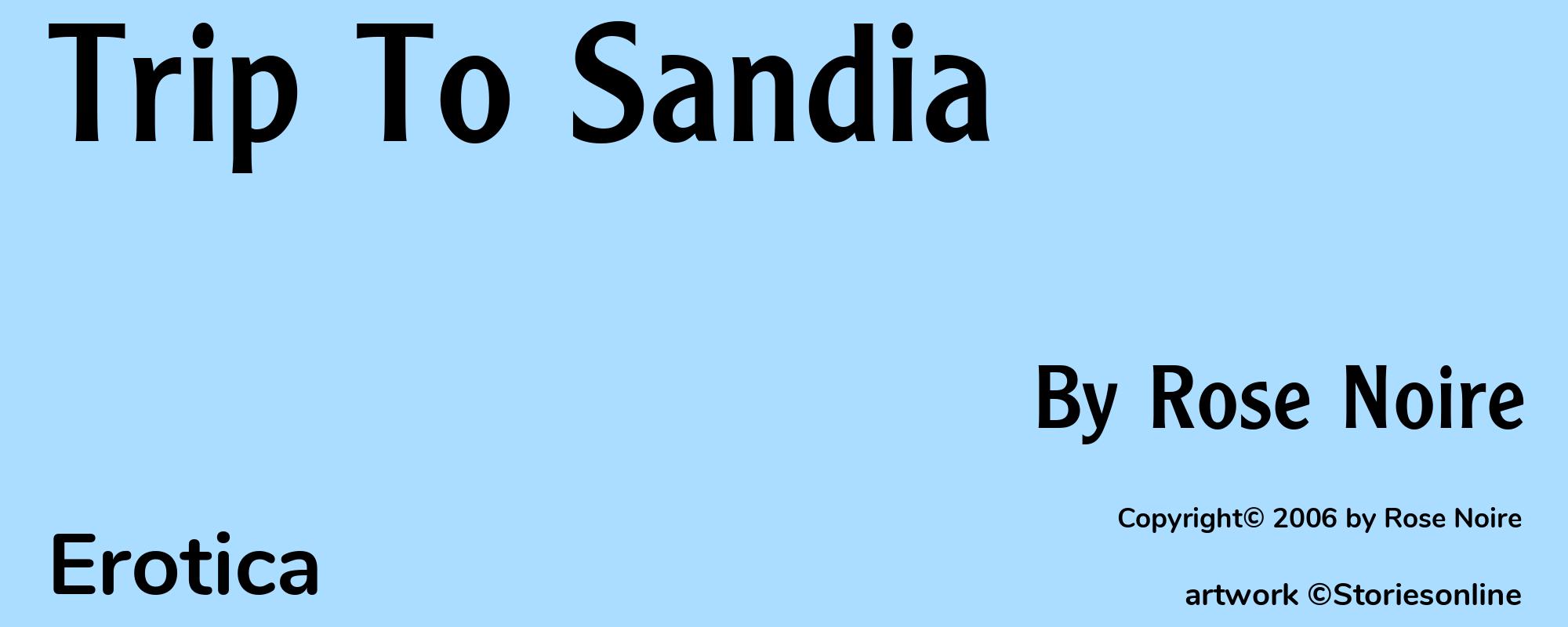 Trip To Sandia - Cover