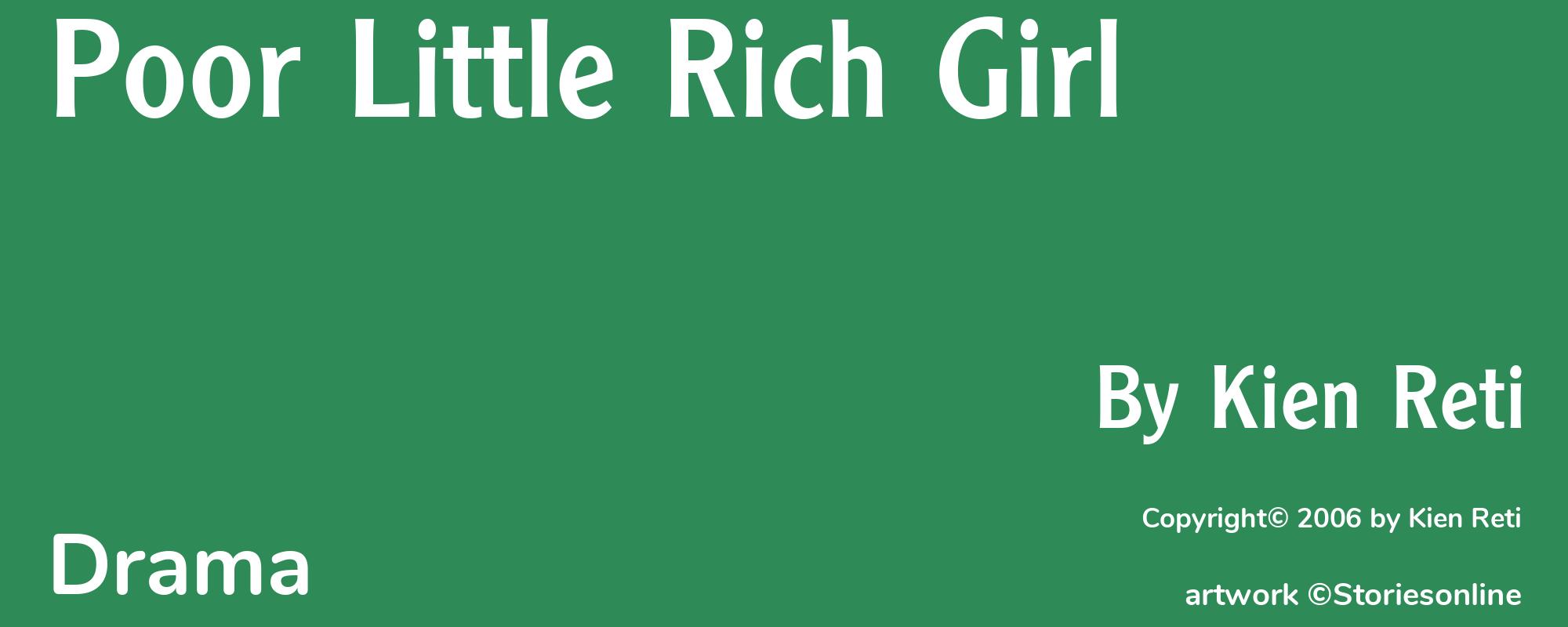 Poor Little Rich Girl - Cover