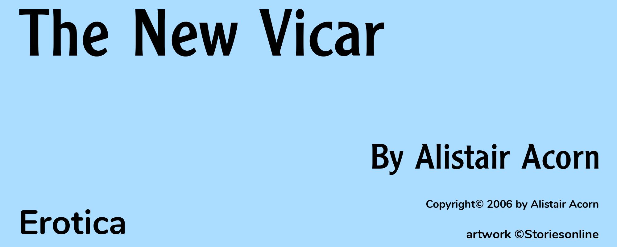 The New Vicar - Cover