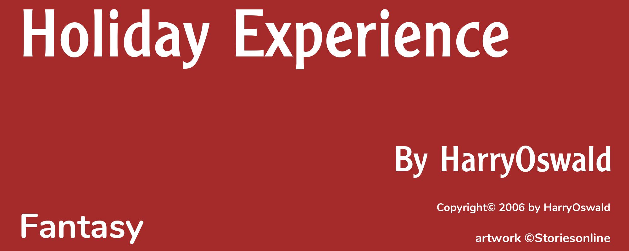 Holiday Experience - Cover