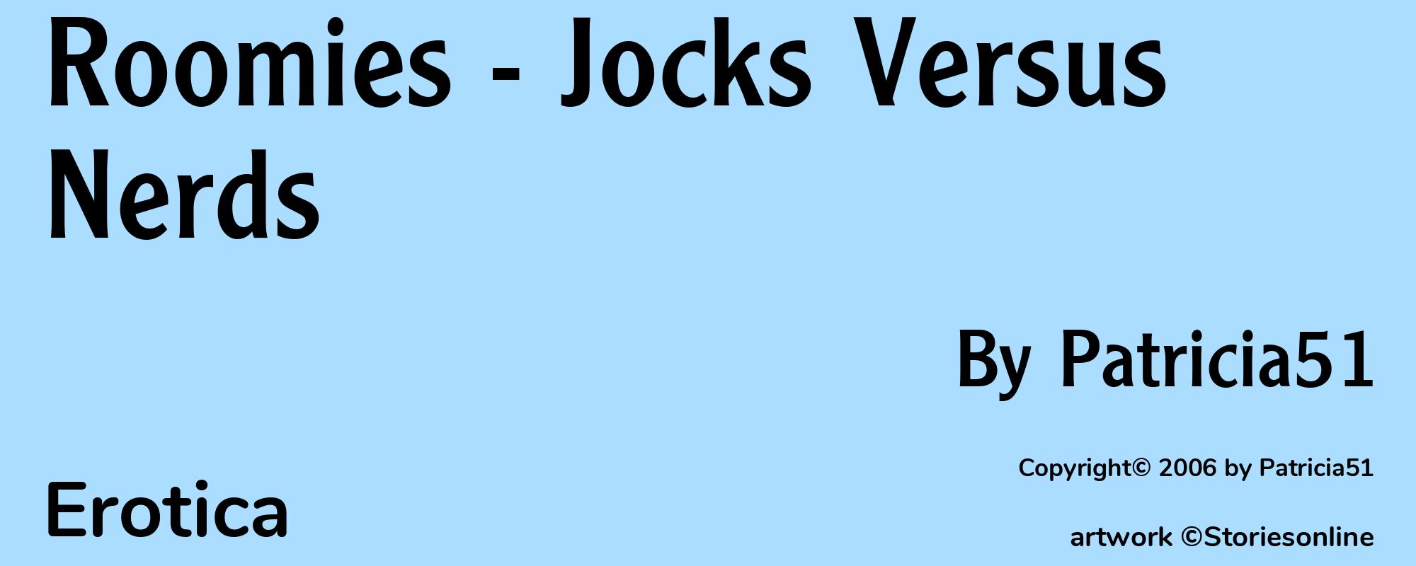 Roomies - Jocks Versus Nerds - Cover
