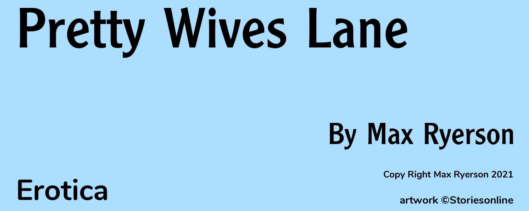 Pretty Wives Lane - Cover