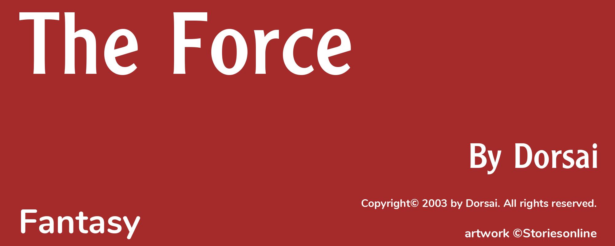 The Force - Cover