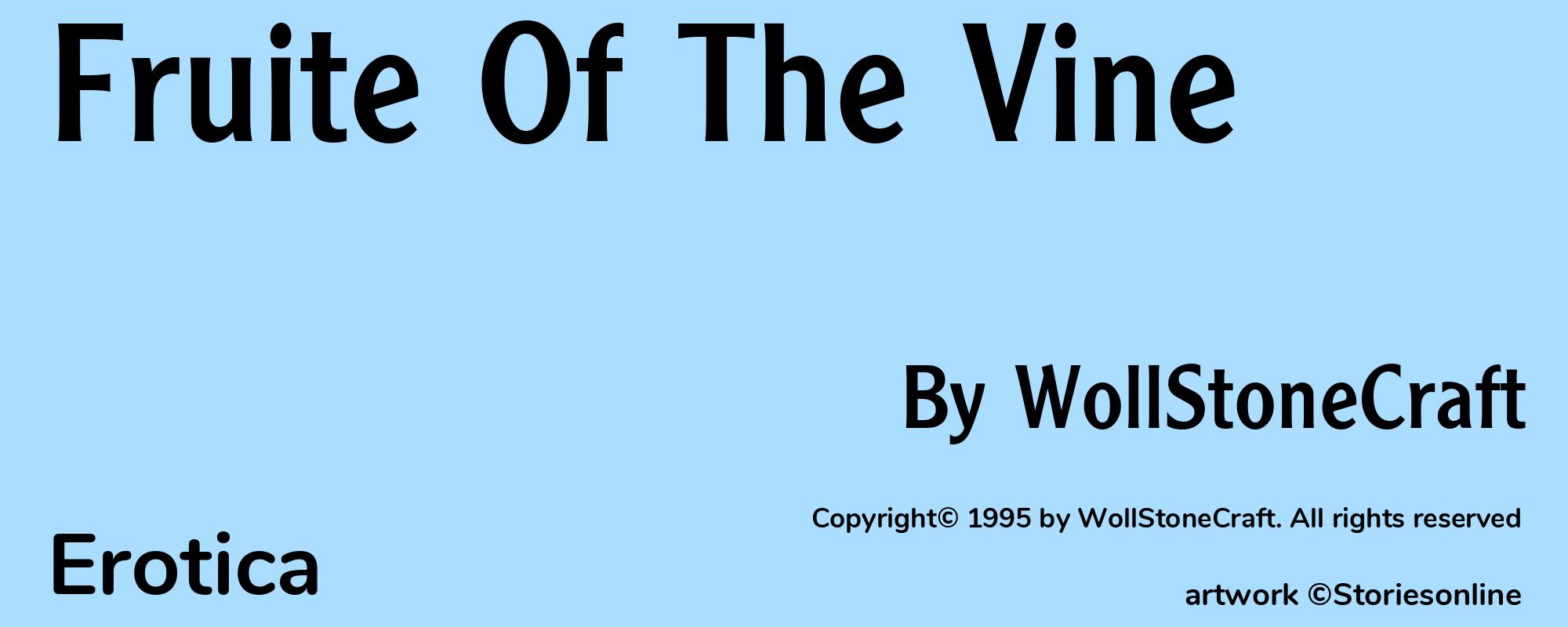 Fruite Of The Vine - Cover