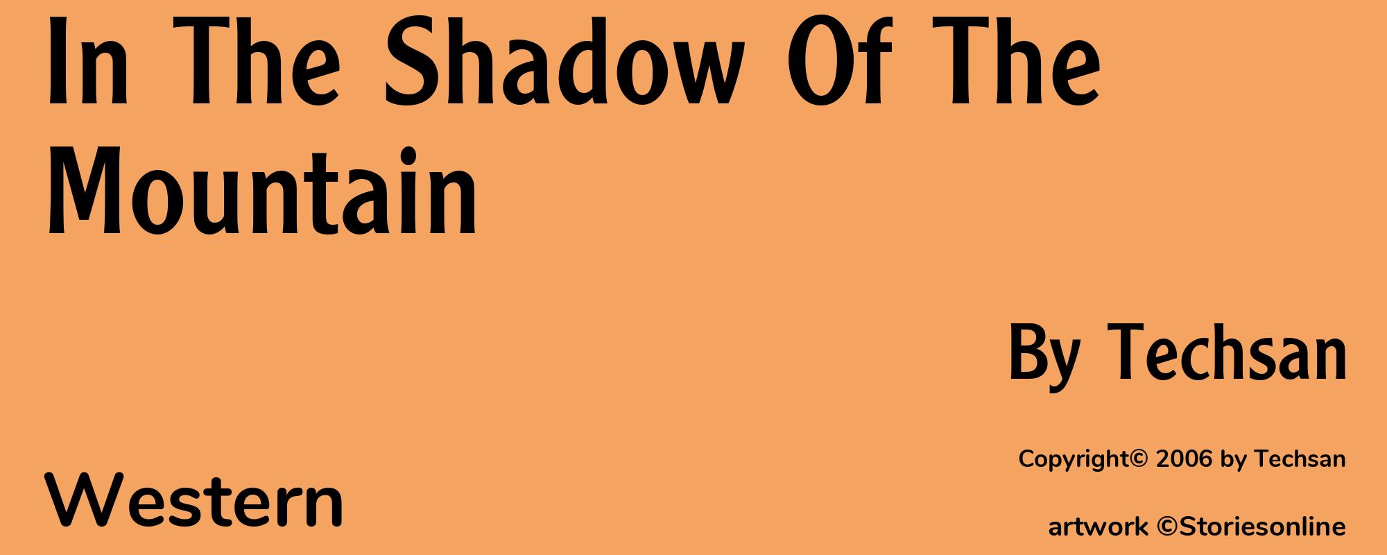 In The Shadow Of The Mountain - Cover