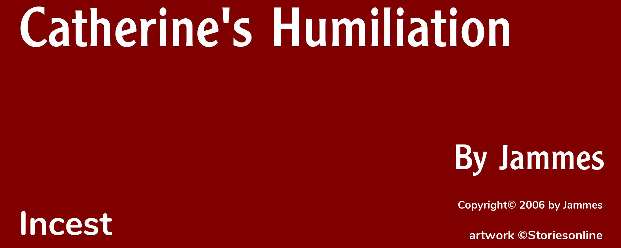 Catherine's Humiliation - Cover