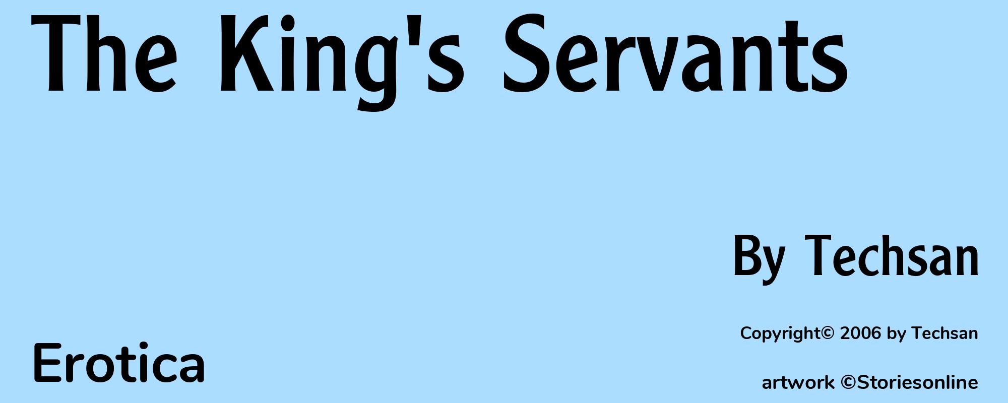 The King's Servants - Cover