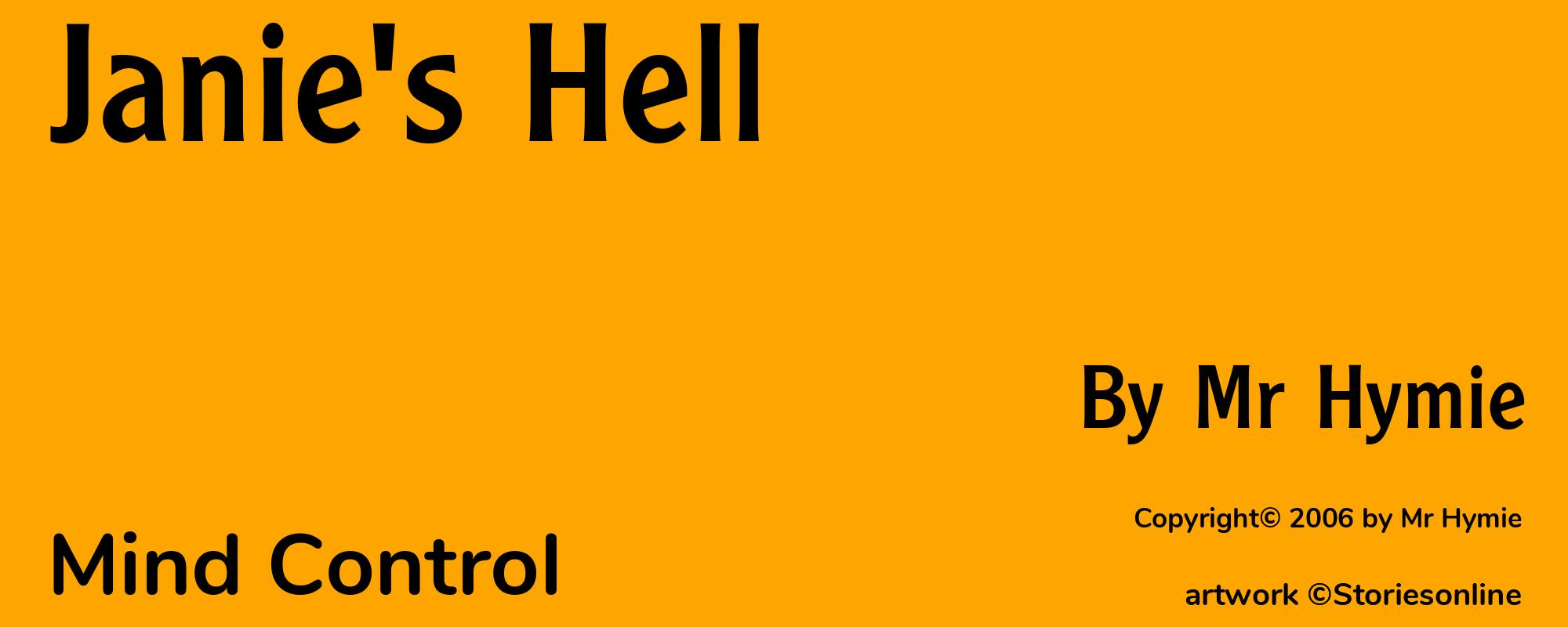 Janie's Hell - Cover