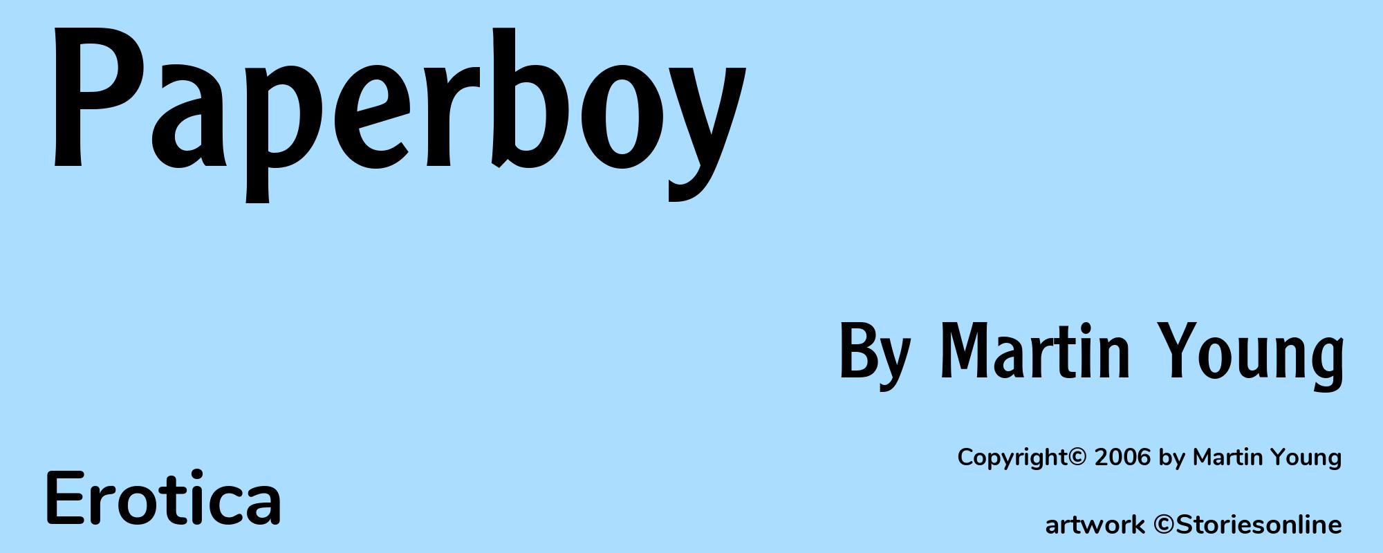 Paperboy - Cover