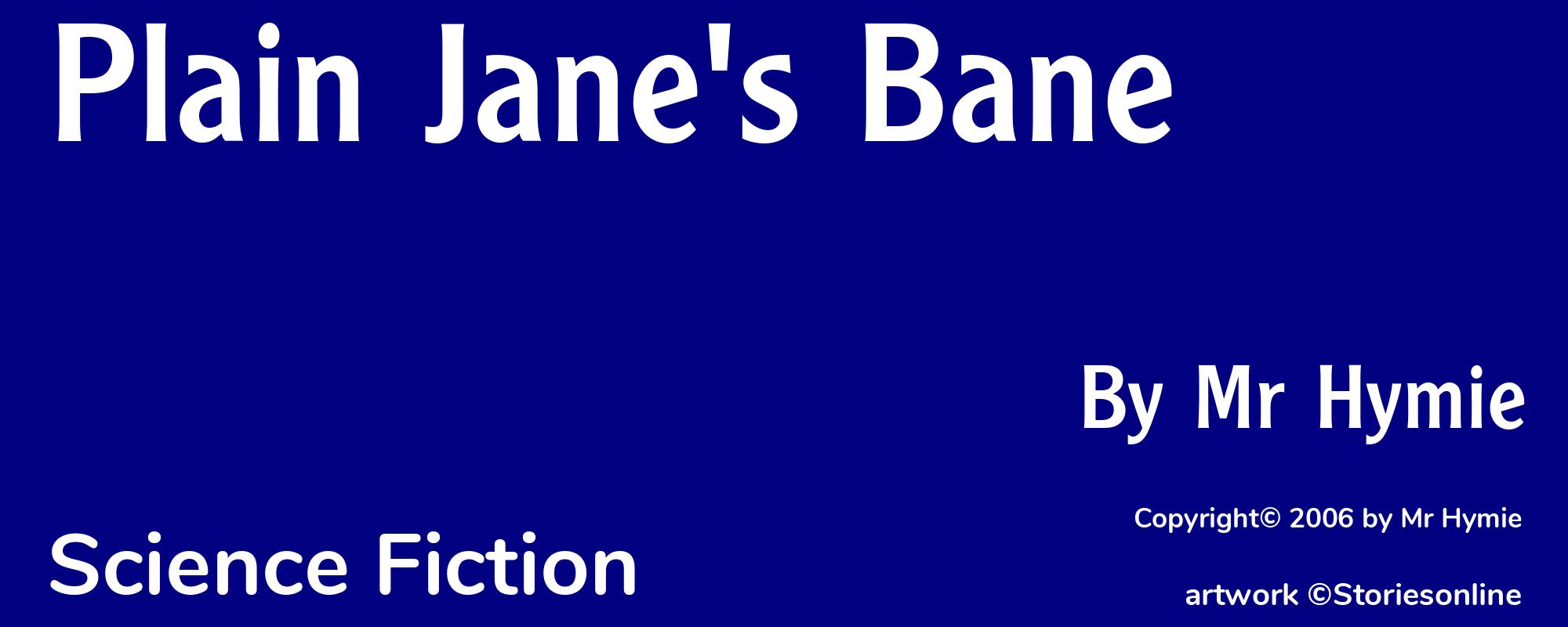 Plain Jane's Bane - Cover