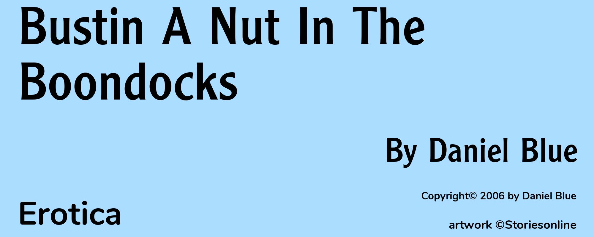 Bustin A Nut In The Boondocks - Cover