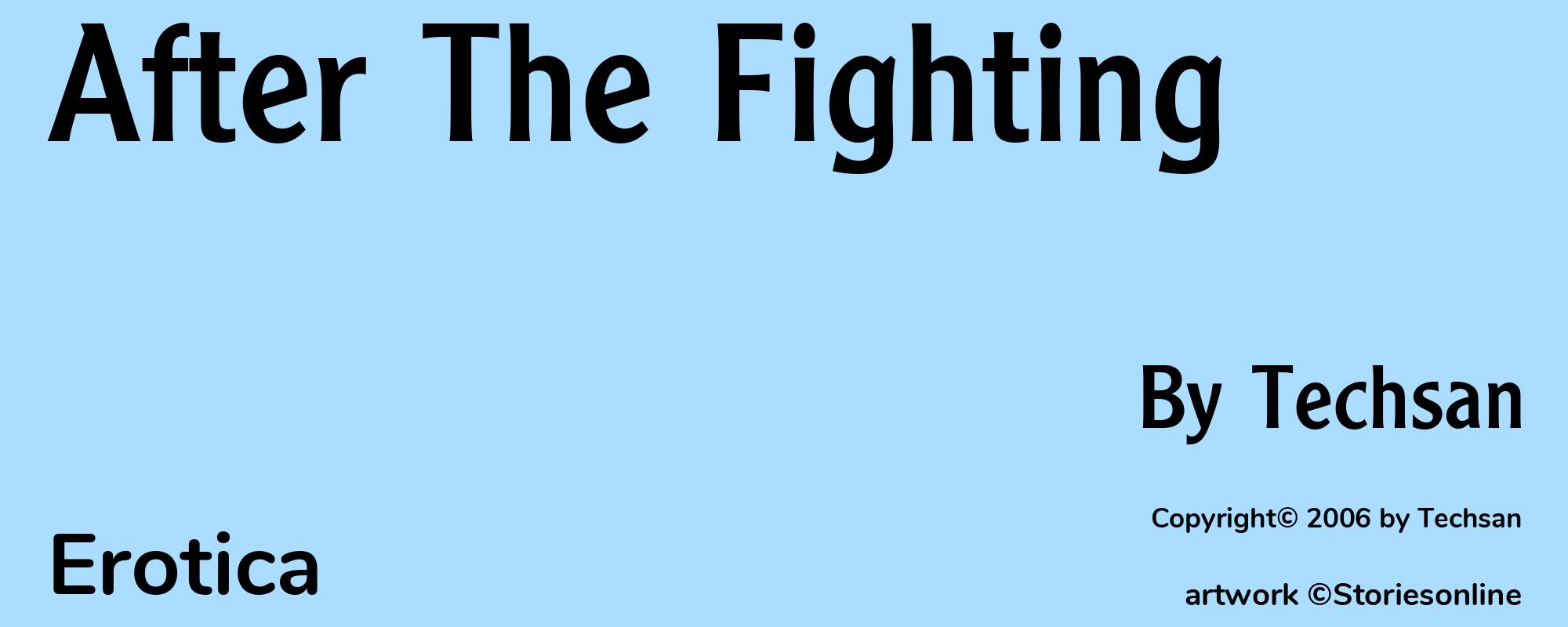 After The Fighting - Cover