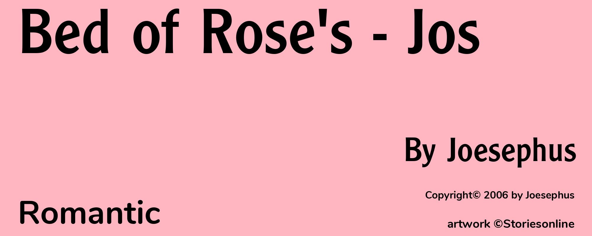 Bed of Rose's - Jos - Cover