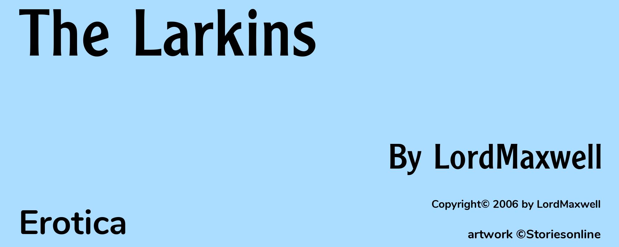 The Larkins - Cover
