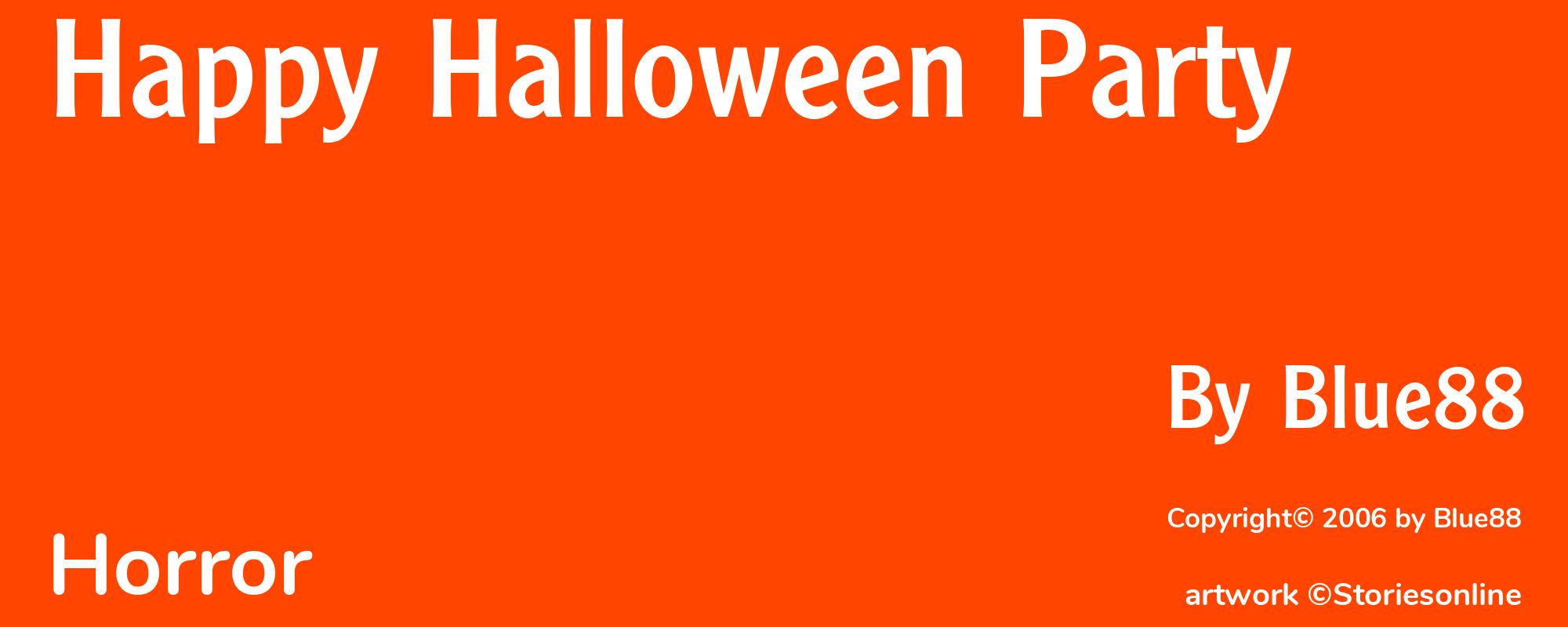 Happy Halloween Party - Cover