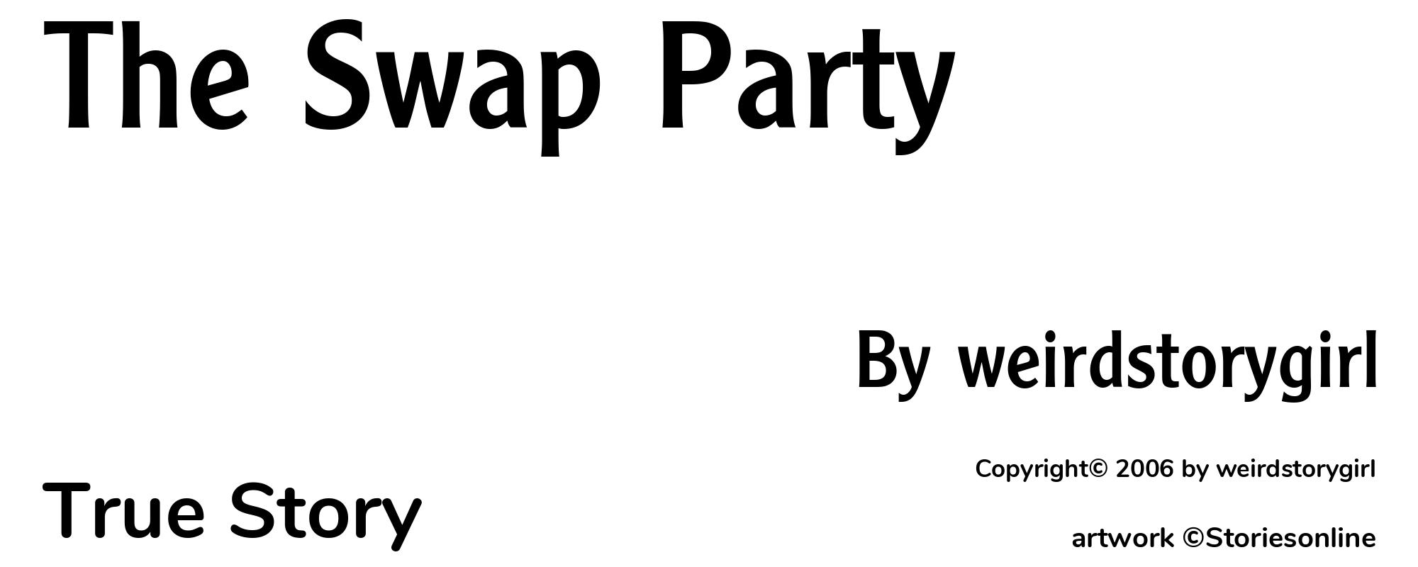 The Swap Party - Cover