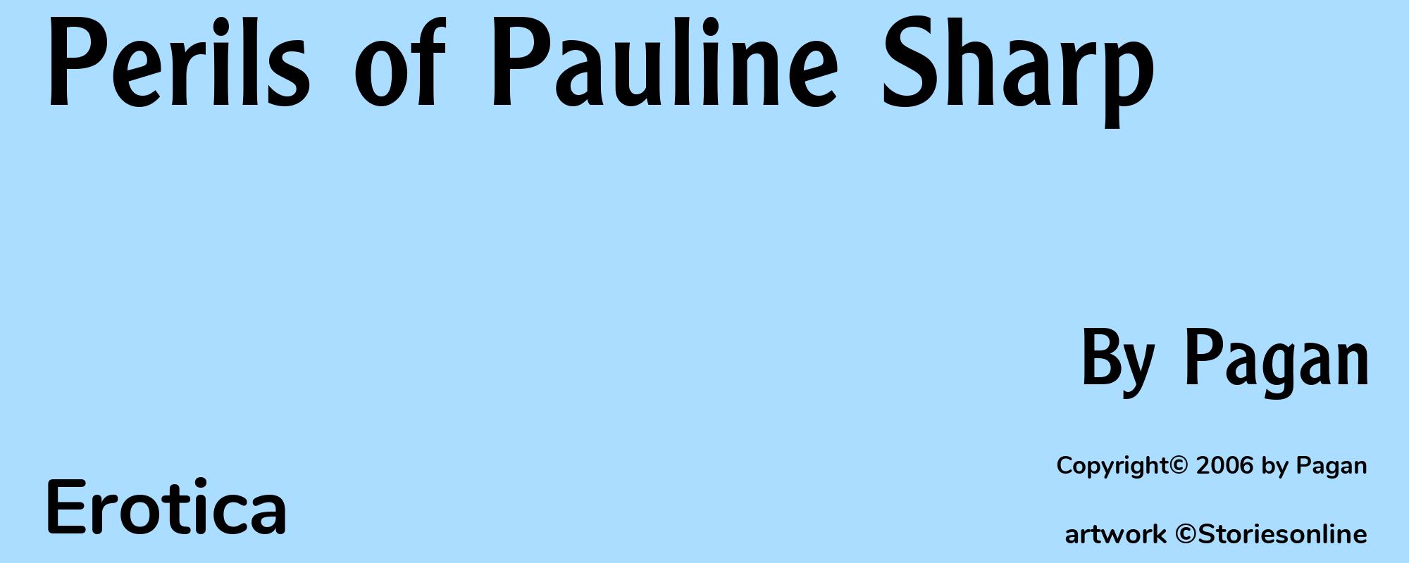 Perils of Pauline Sharp - Cover