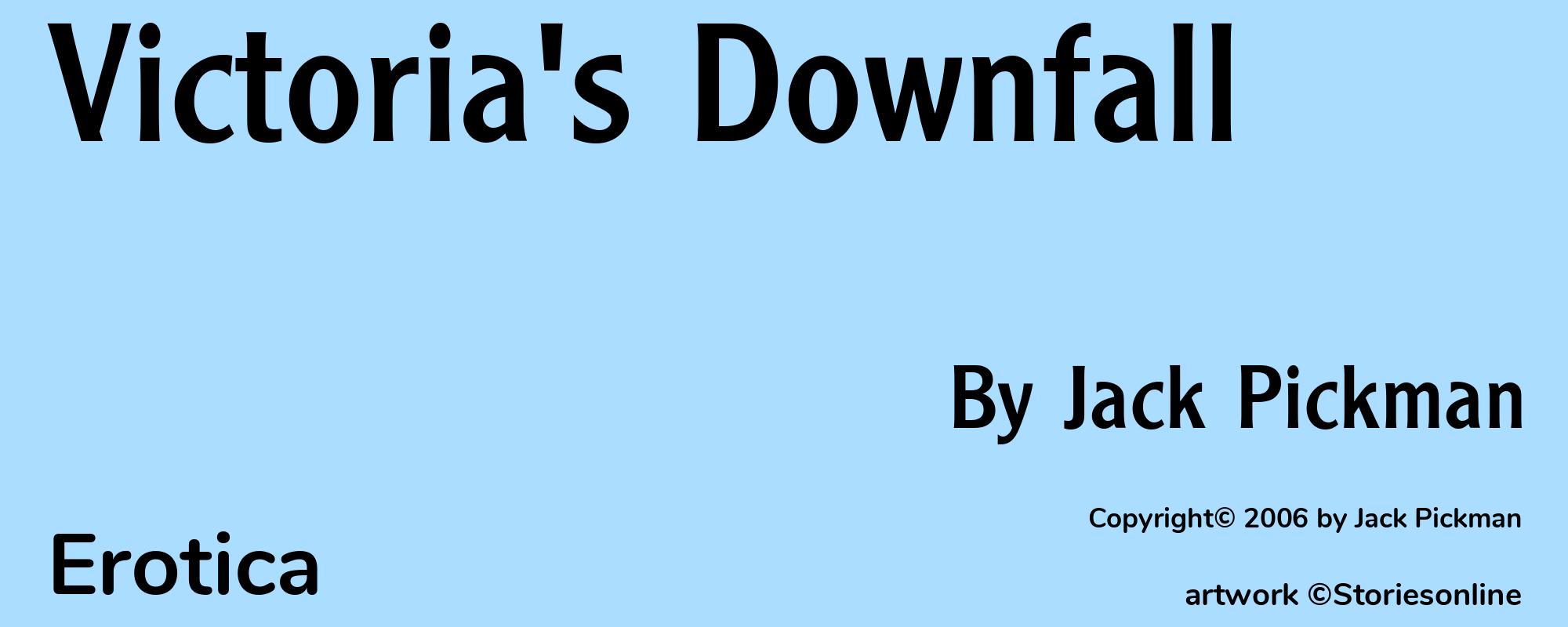 Victoria's Downfall - Cover