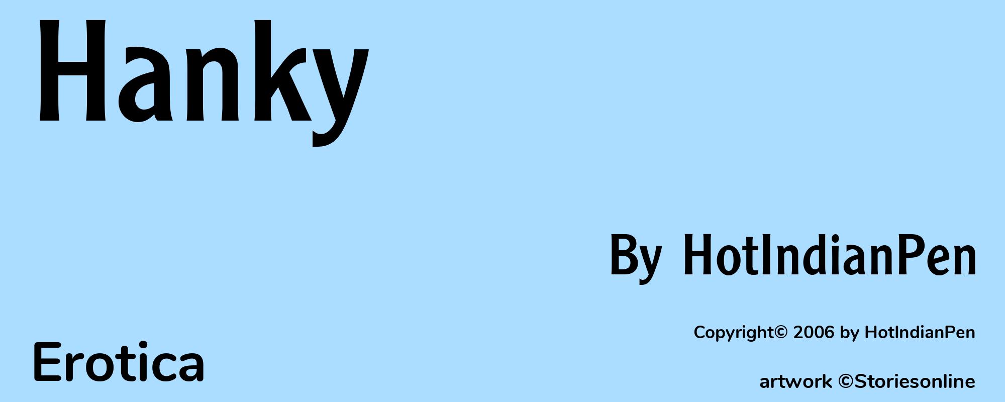 Hanky - Cover