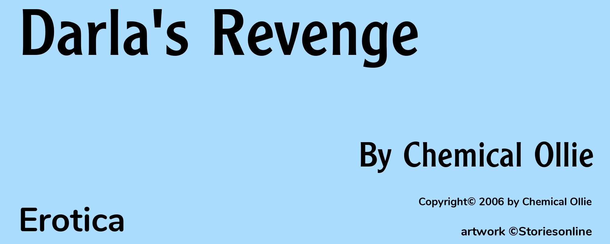 Darla's Revenge - Cover