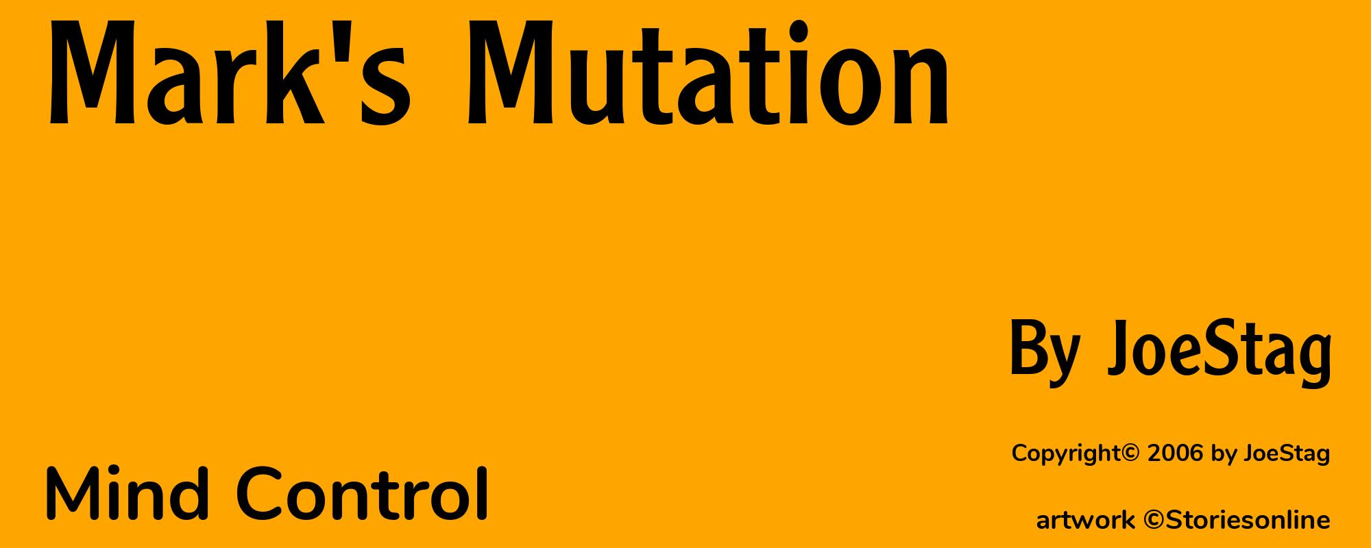 Mark's Mutation - Cover