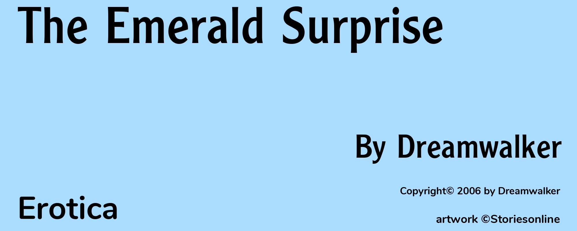 The Emerald Surprise - Cover