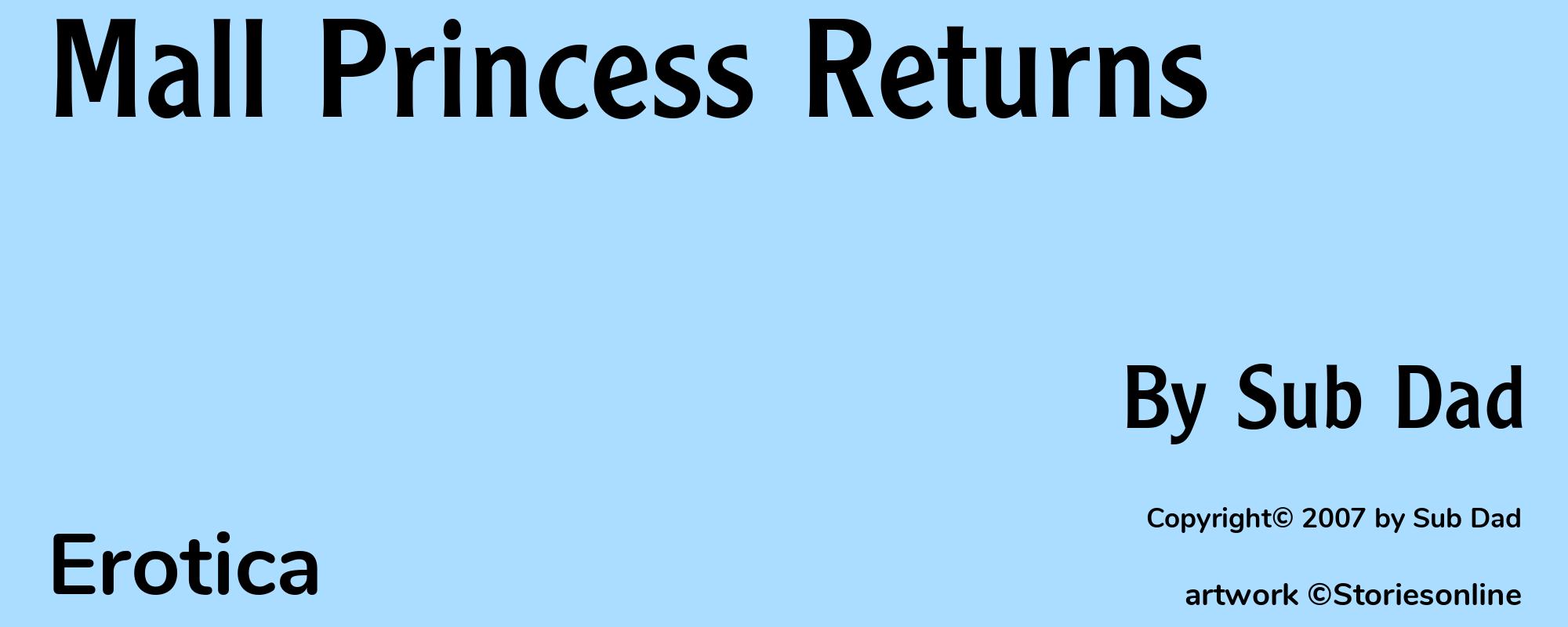 Mall Princess Returns - Cover
