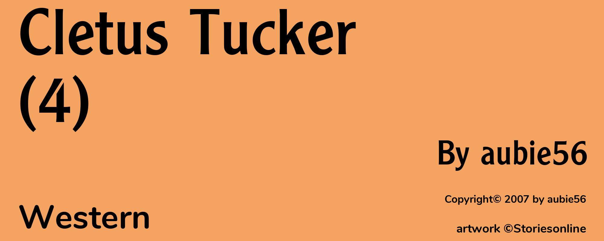 Cletus Tucker(4) - Cover