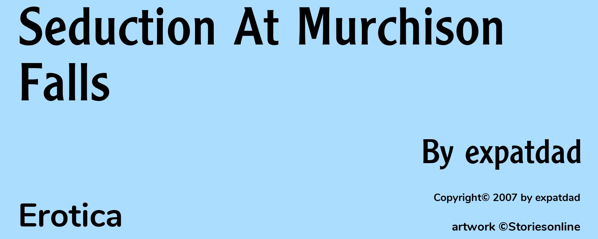 Seduction At Murchison Falls - Cover