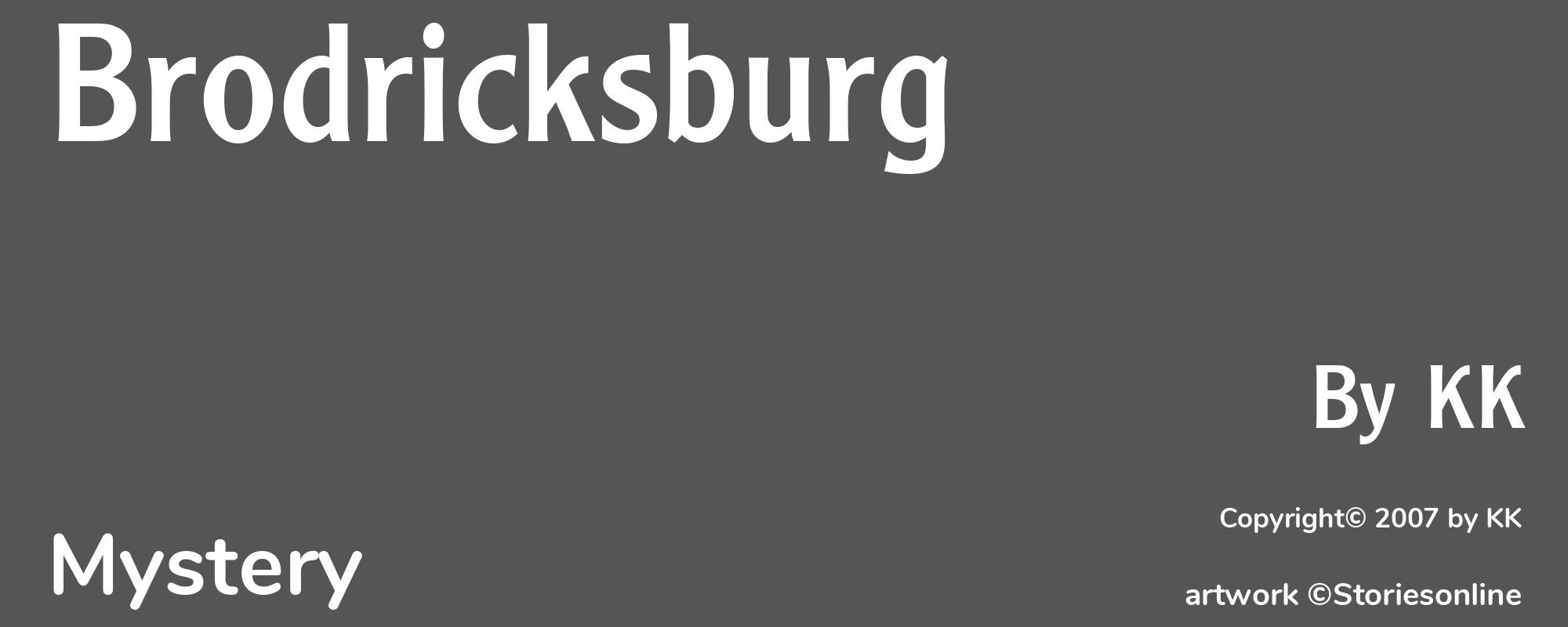 Brodricksburg - Cover