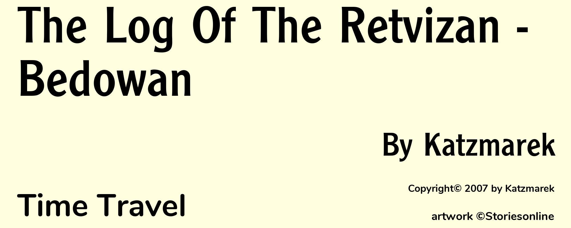 The Log Of The Retvizan - Bedowan - Cover