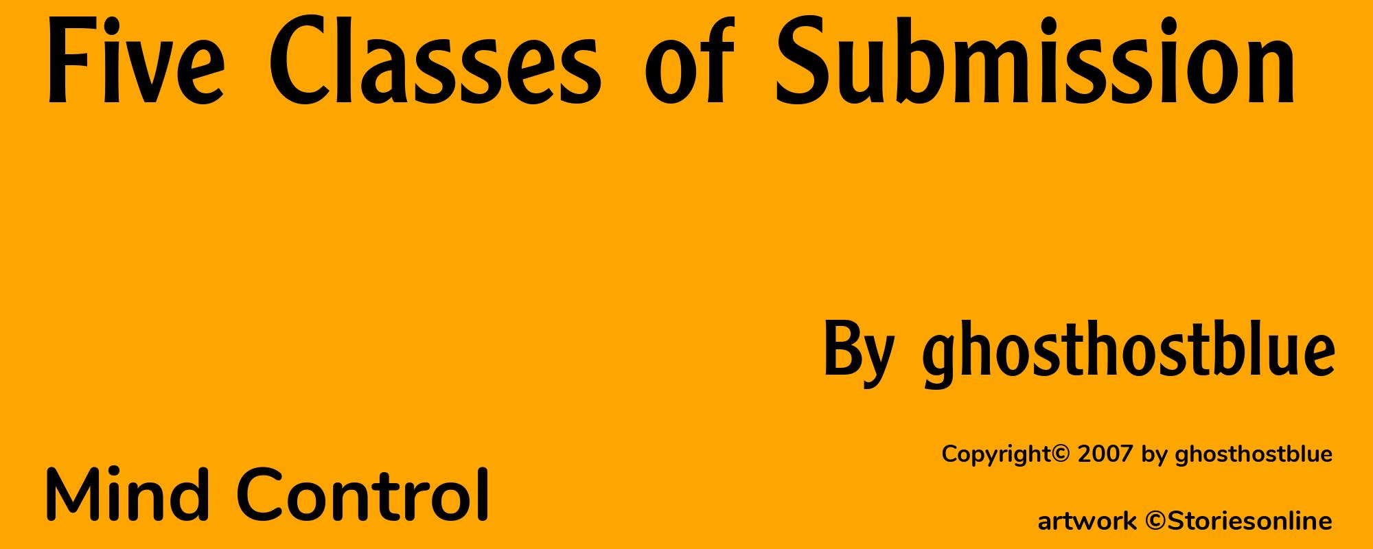 Five Classes of Submission - Cover