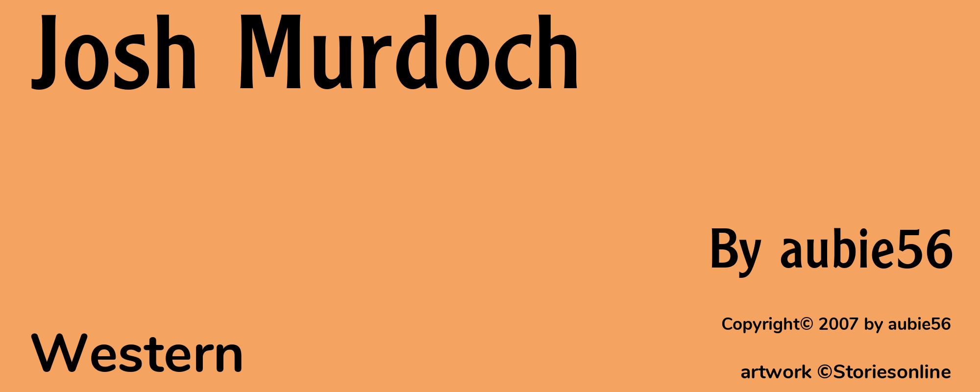 Josh Murdoch - Cover